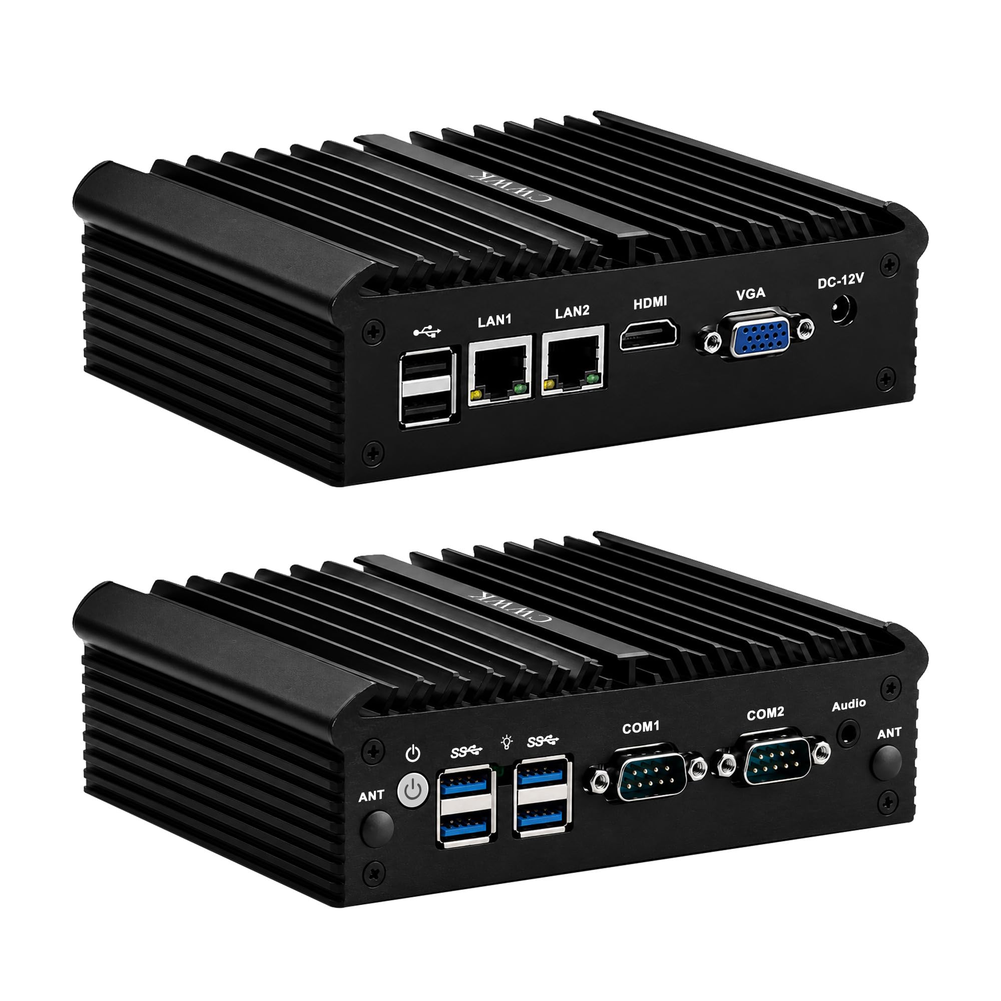 Amazon.co.jp: CWWK ミニPC ファンレス J4125 産業用 / 2ポート